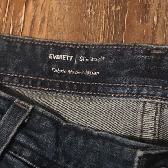 AG Adriano Goldschmied Everett Slim Straight Jeans Men's 38x32 High Rise Denim - Picture 3 of 6